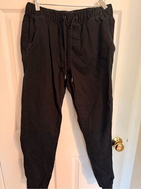 Old Navy Black Drawstring Jogger Pants